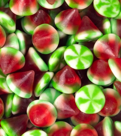 H. Cône Twist Fraise Lisse (par 100g)