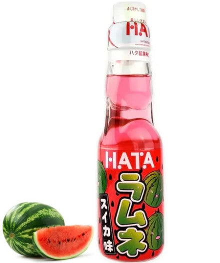 H. Limonade Ramune Hata Pastèque (du Japon)