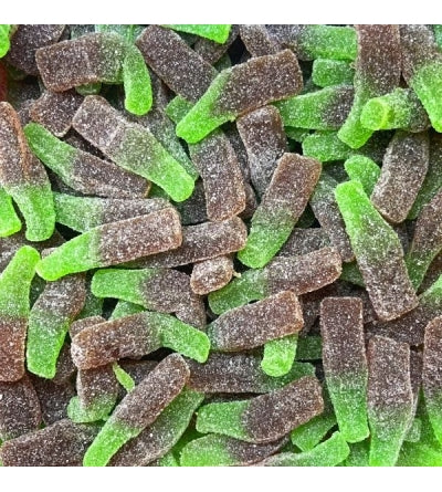 H. Bouteilles Cola Vert Sucré (par 100g)