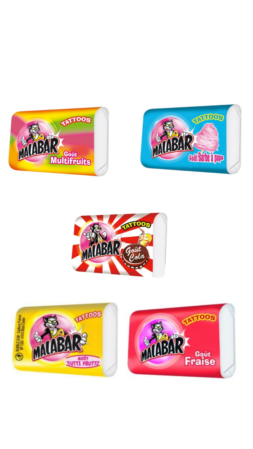 H. Lot Malabar (par lot de 5)