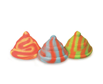 H. Toupies Colorées Lisse (par 100g)