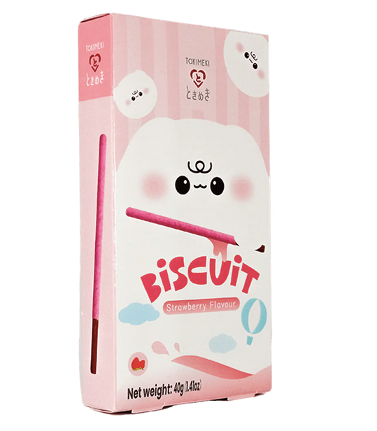 Biscuits Stick Fraise - Paquet 40g (de Chine)