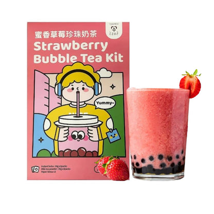 Kit Bubble Tea Fraise (De Taiwan)