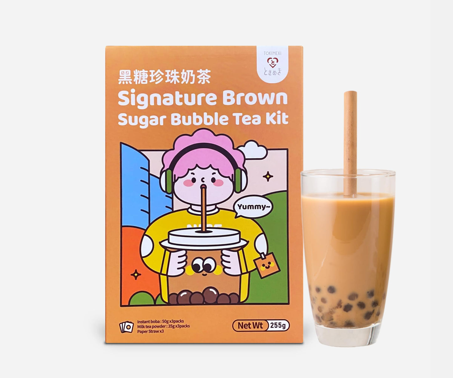 Kit Bubble Tea Sucre Brun (de Taiwan)