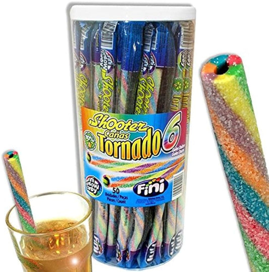 Paille Shooter Tornado Acide (par lot de 2)