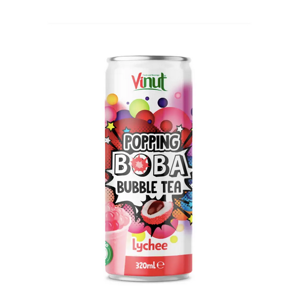 Canette Bubble Tea Lychee (du Vietnam)